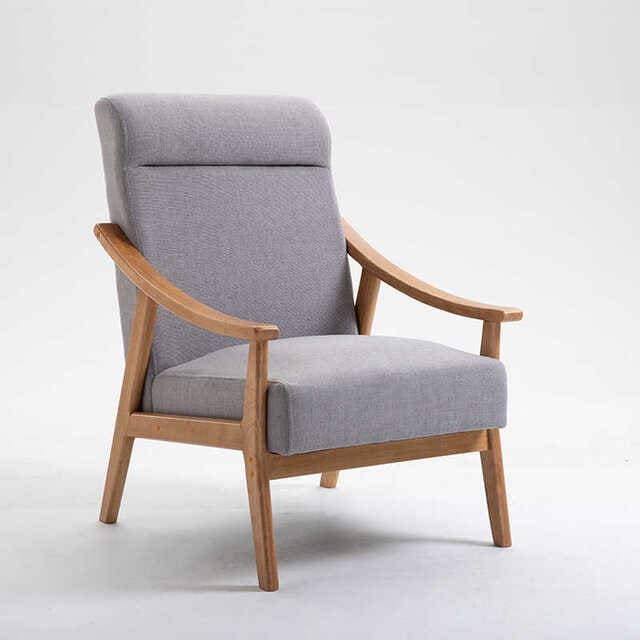 ghế gỗ bập bênh bằng gỗ vintage
