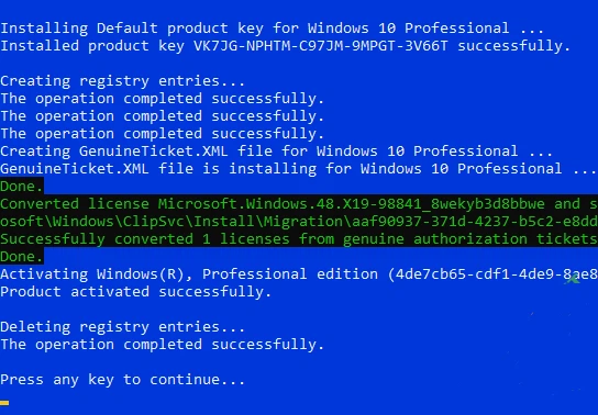 Tái kích hoạt bản quyền Windows 10